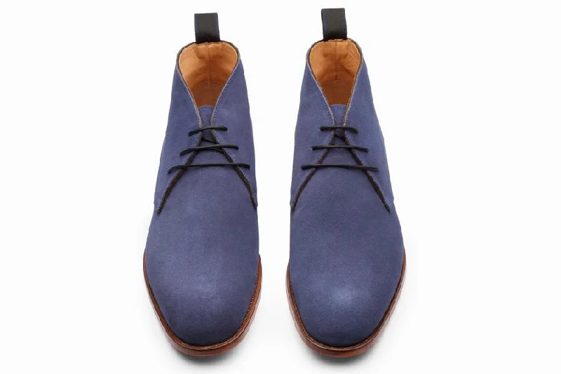 Chukka Boot - Navy Suede