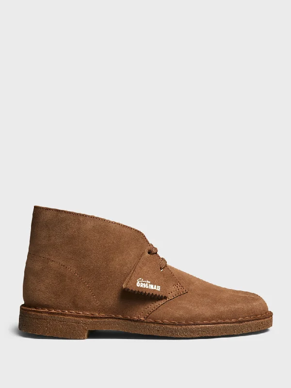 Desert Boots in Brown Suede