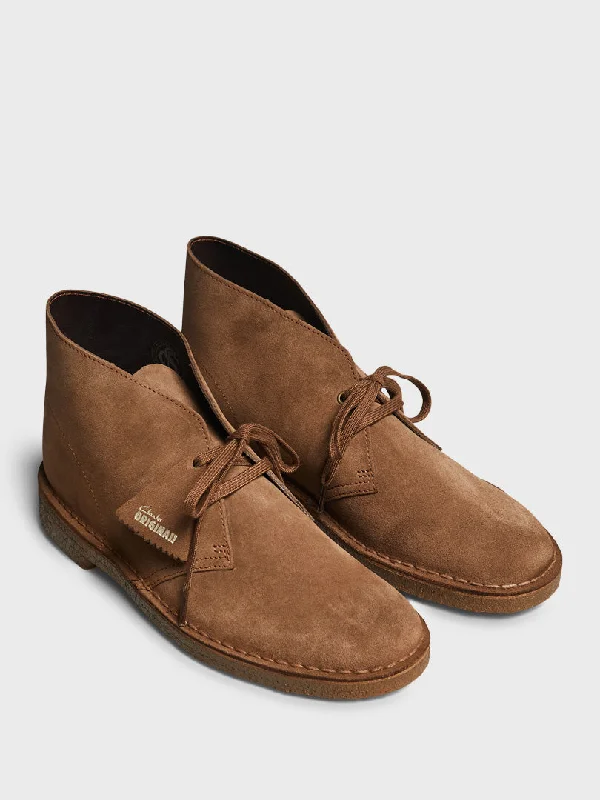 Desert Boots in Brown Suede