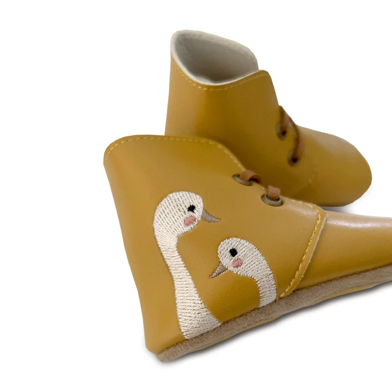 Goose Booties - Ochre