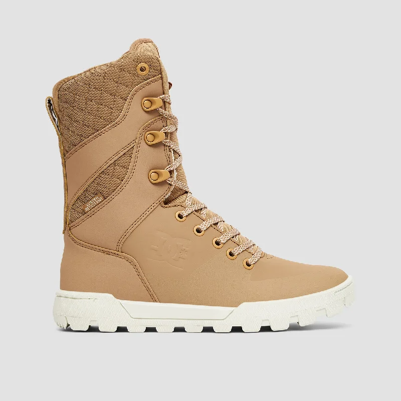 DC Nadene High Leg Boots Tan 1 - Womens