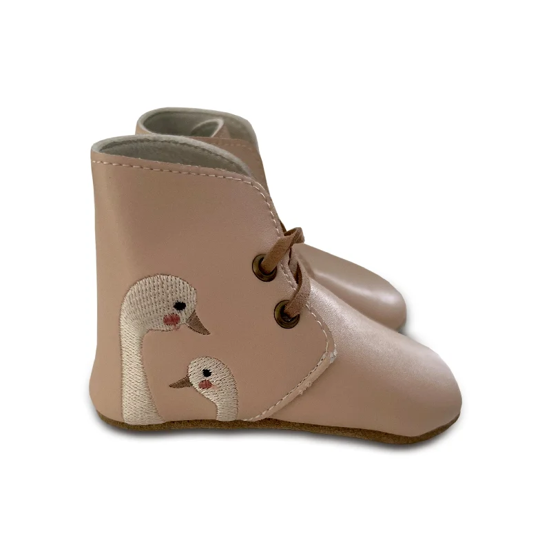 Goose Booties - Blush