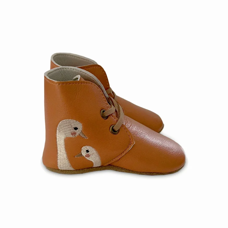 Goose Booties - Tan