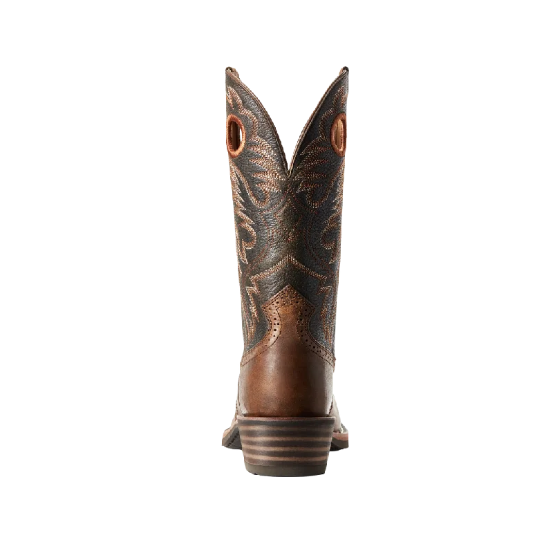 Ariat Men's Heritage Roughstock Cowboy Brown Boots