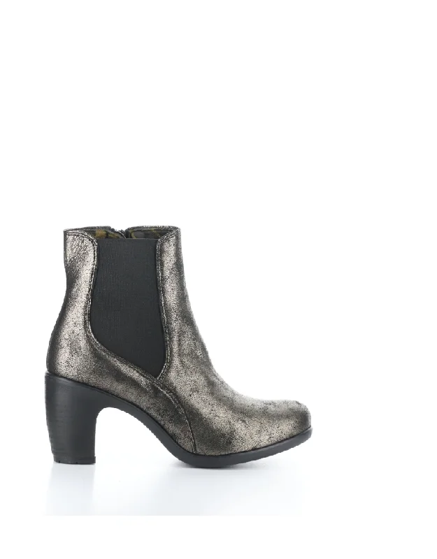 KOLL METALLIC HEELED CHELSEA BOOT