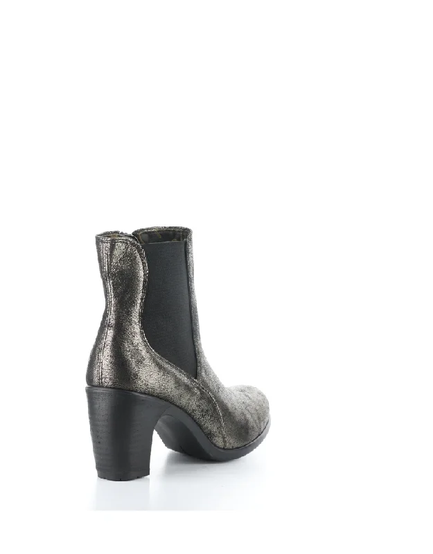 KOLL METALLIC HEELED CHELSEA BOOT