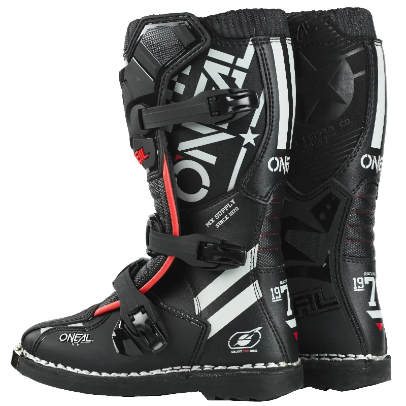 ONEAL ADULT ELEMENT RIDER BLACK/GREY BOOTS