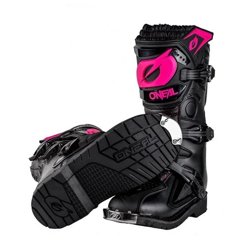 ONEAL LADIES ELEMENT RIDER BOOTS PINK