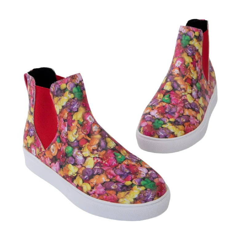 Rainbow Popcorn Hi-Tops