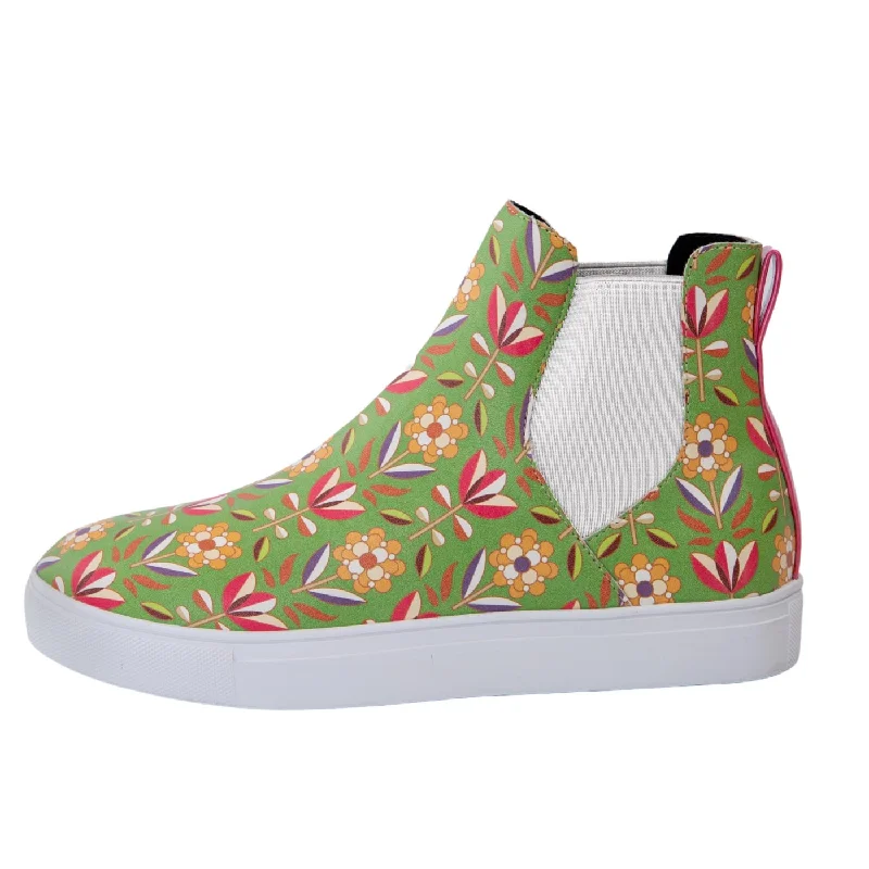 Retro Flower Hi Tops