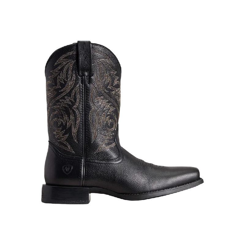 Ariat Men's Black Sport Herdsman Boots