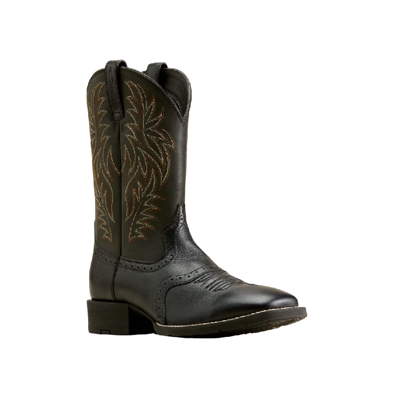 Ariat Men's Sport Wide Square Toe Western Boots