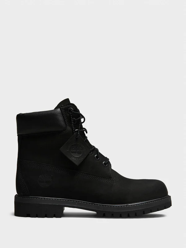 Premium 6-Inch Boots in Black