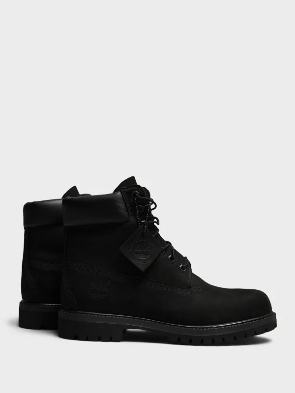 Premium 6-Inch Boots in Black