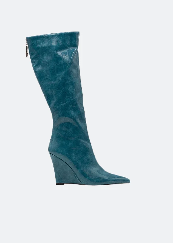 Finezze Wedge Heel Boots