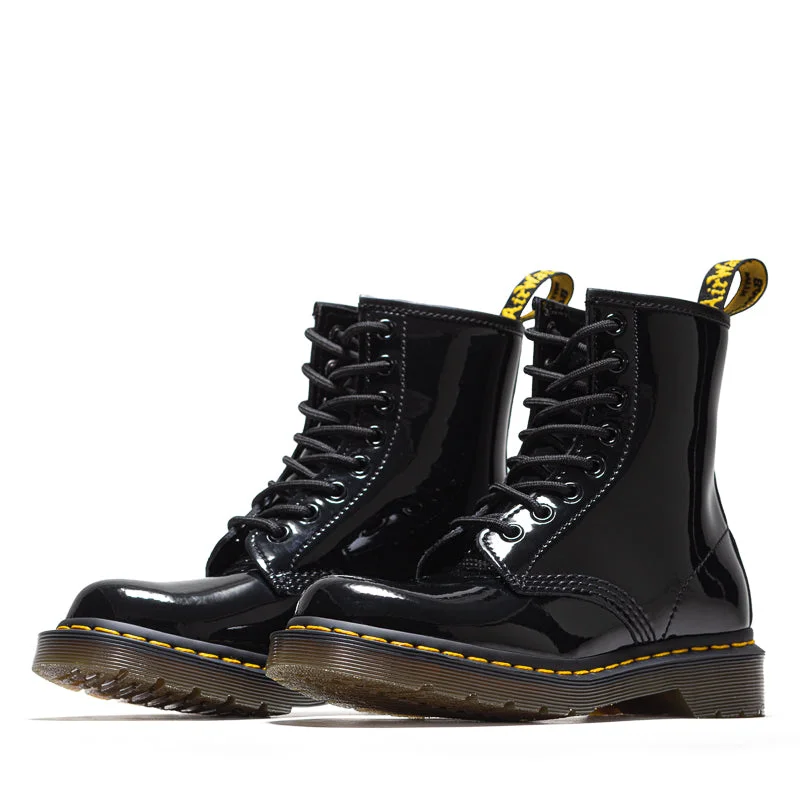 Women's Dr. Martens 1460 - Black Patent Lamper