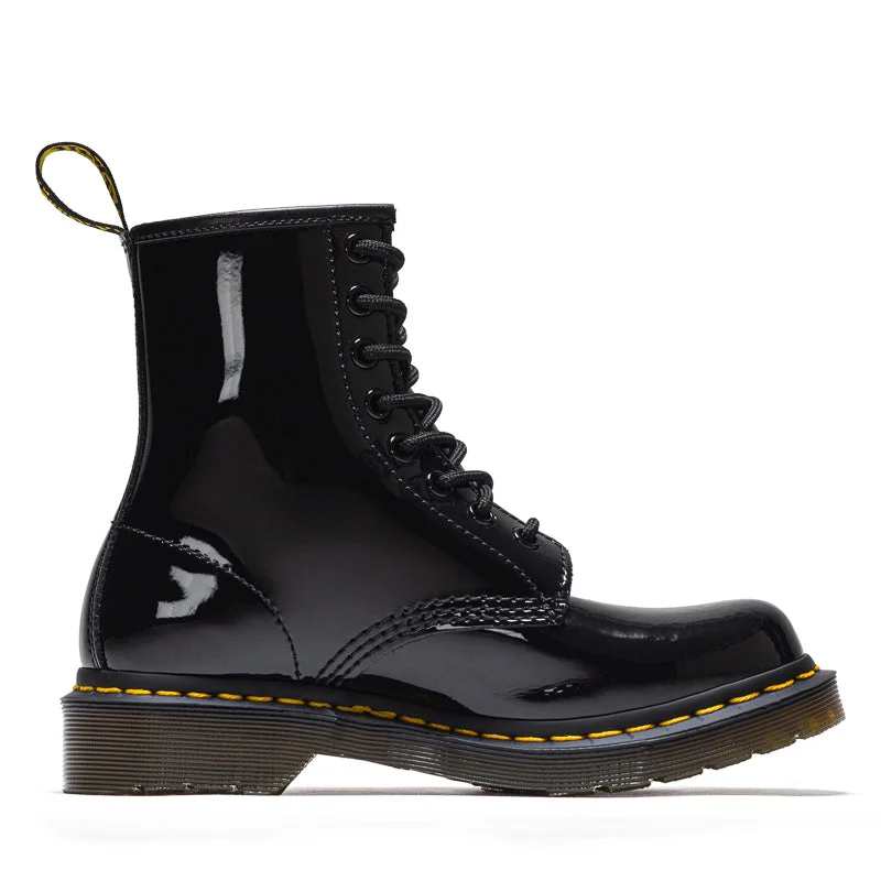 Women's Dr. Martens 1460 - Black Patent Lamper