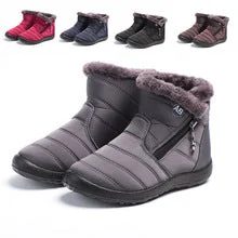 Owlkay  Soft Sole Winter Boots Womens