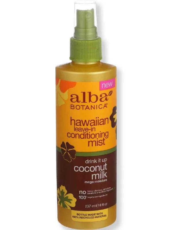 Alba Botanica Hawaiian Mist Drink It Up Coconut Milk 8 oz