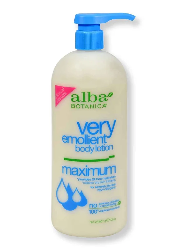 Alba Botanica Very Emollient Body Lotion Maximum 32 oz