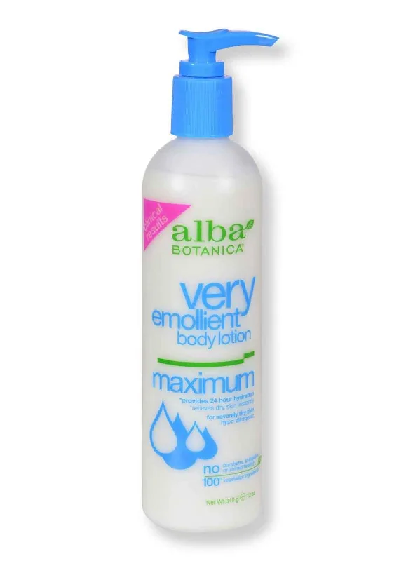 Alba Botanica Very Emollient Body Lotion Maximum 12 fl oz