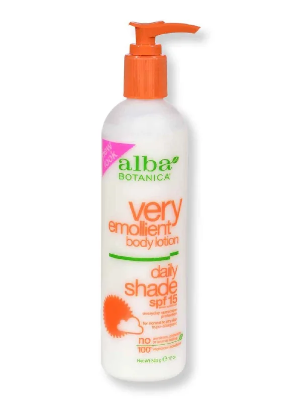 Alba Botanica Very Emollient Lotion Daily Shade SPF 16 12 oz