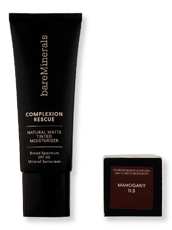 Bareminerals Complexion Rescue Natural Matte Tinted Moisturizer Mineral SPF 30 1.18 oz 35 ml Mahogany 11.5