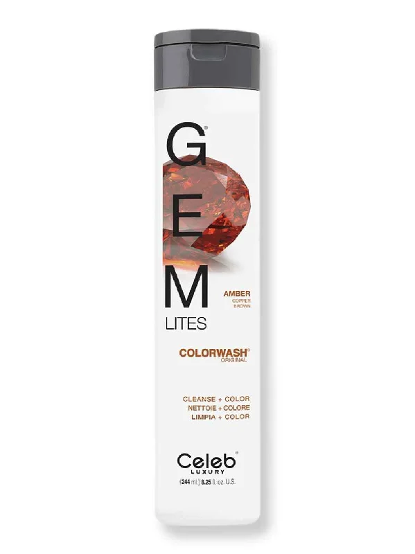 Celeb Luxury Gem Lites Amber Colorwash 8.25 oz