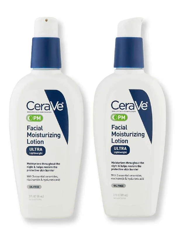 CeraVe Facial Moisturizing Lotion PM 2 Ct 3 oz