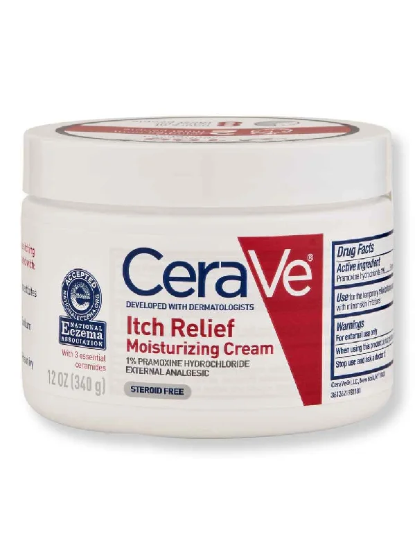 CeraVe Itch Relief Moisturizing Cream 12 oz