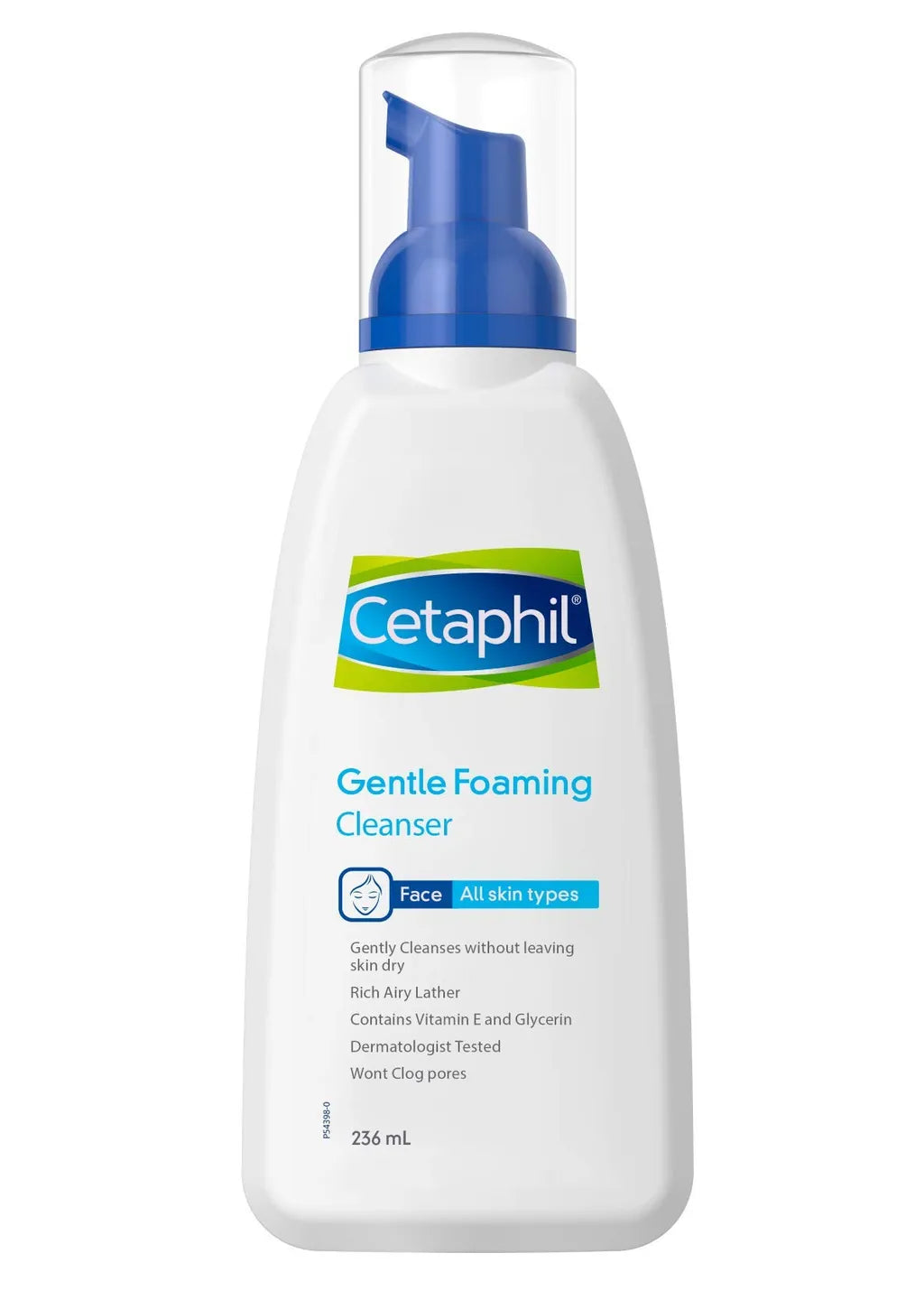 Cetaphil Gentle Foaming Cleanser | Face Wash with Vitamin E & B5 for All Skin Types