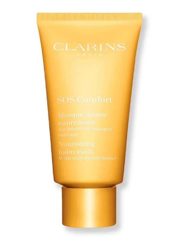 Clarins SOS Comfort Nourishing Balm Mask with Mango 2.3 oz 75 ml