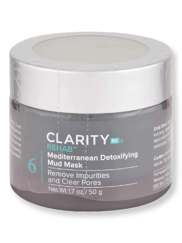 ClarityRx Rehab Mediterranean Detoxifying Mud Mask 1.7 oz