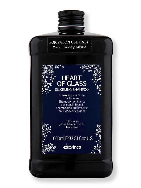 Davines Heart Of Glass Silkening Shampoo 33 oz 1000 ml