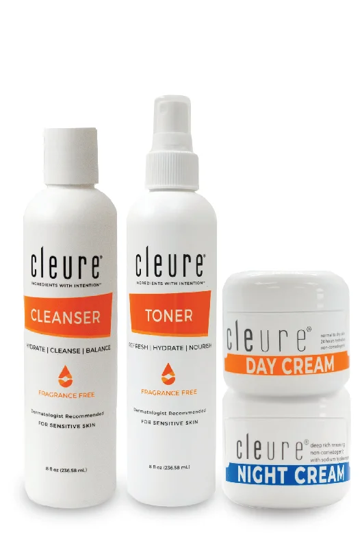 Facial Pack: Cleanser, Toner, Day Cream, Night Cream