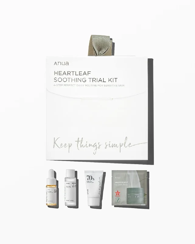 Heartleaf Soothing Trial Kit (4 items)