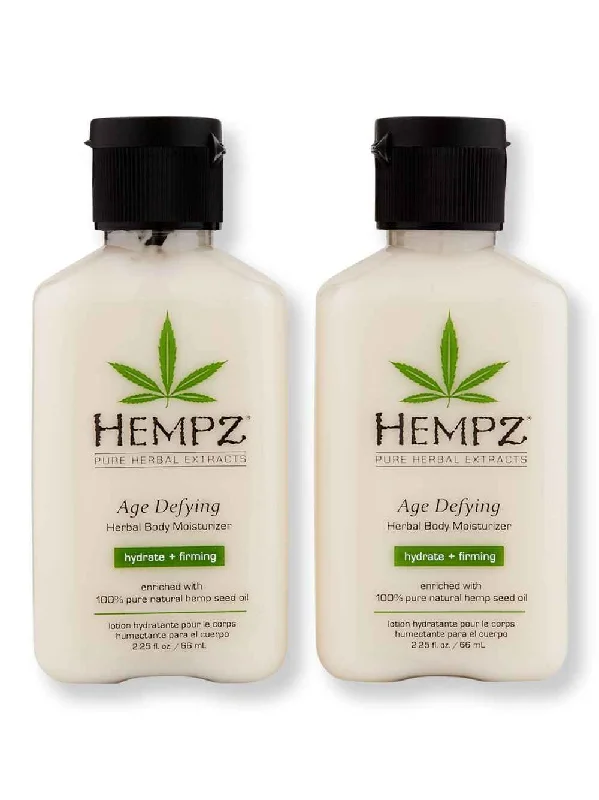 Hempz Age Defying Herbal Body Moisturizer 2 Ct 2.25 oz