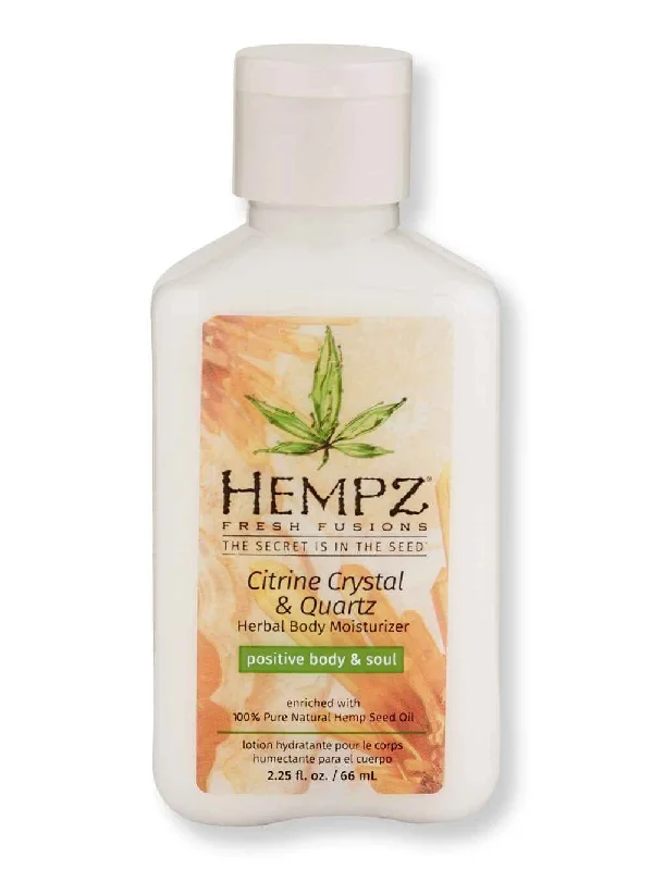 Hempz Citrine Crystal & Quartz Herbal Body Moisturizer 2.25 oz