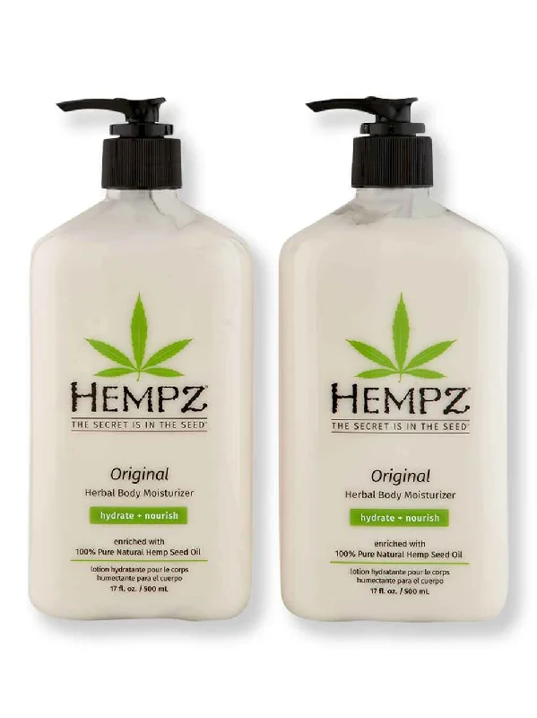 Hempz Original Herbal Body Moisturizer 2 Ct 17 oz