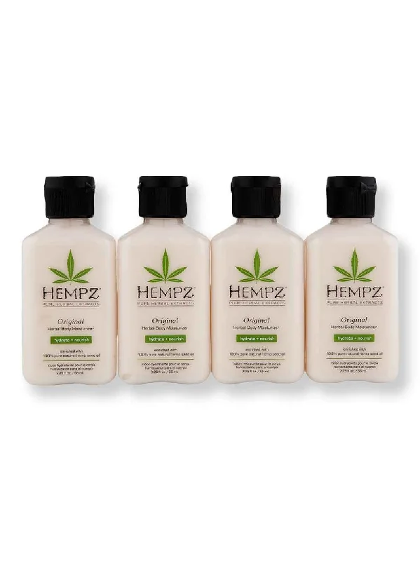 Hempz Original Herbal Body Moisturizer 4 Ct 2.25 oz