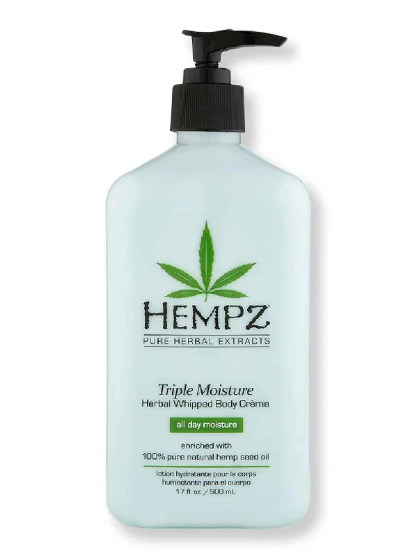 Hempz Triple Moisture Herbal Whipped Body Creme 17 oz