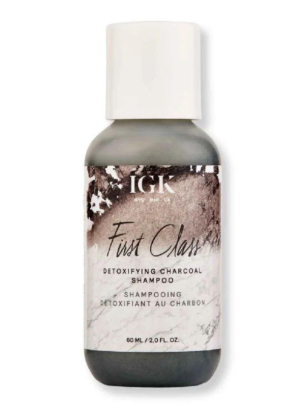 iGK First Class Detoxifying Charcoal Shampoo 2 oz