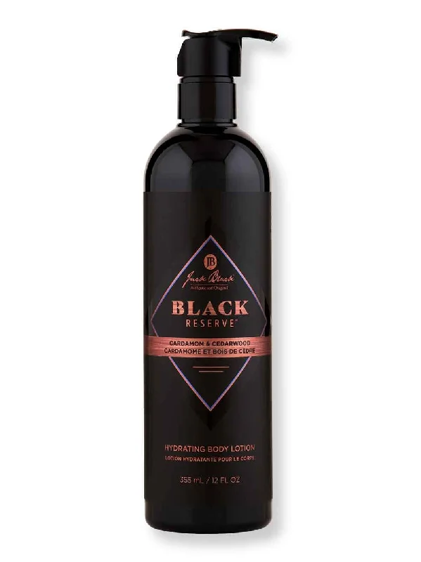 Jack Black Black Reserve Hydrating Body Lotion 12 oz