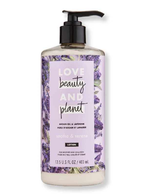 LOVE beauty AND planet Argan Oil & Lavender Body Lotion 13.5 oz