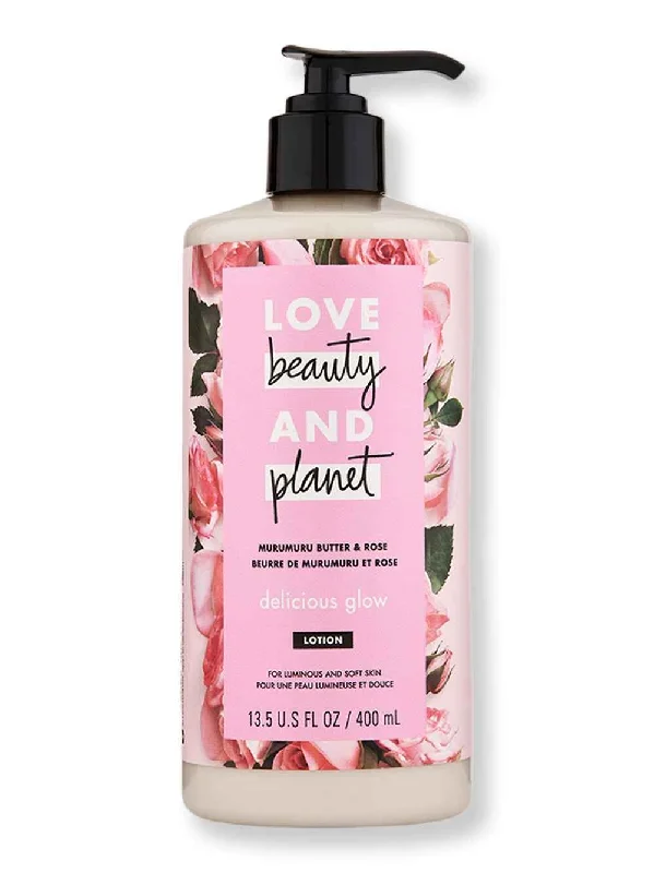 LOVE beauty AND planet Murumuru Butter & Rose Body Lotion 13.5 oz