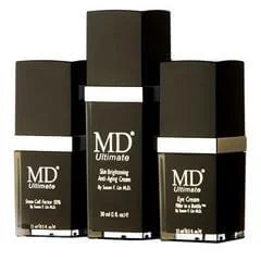 MD® Skin Care Kit | Ultimate Eye Cream, Ultimate Stem Cell Factor 55, and Ultimate Anti-aging Skin Brightening Cream |