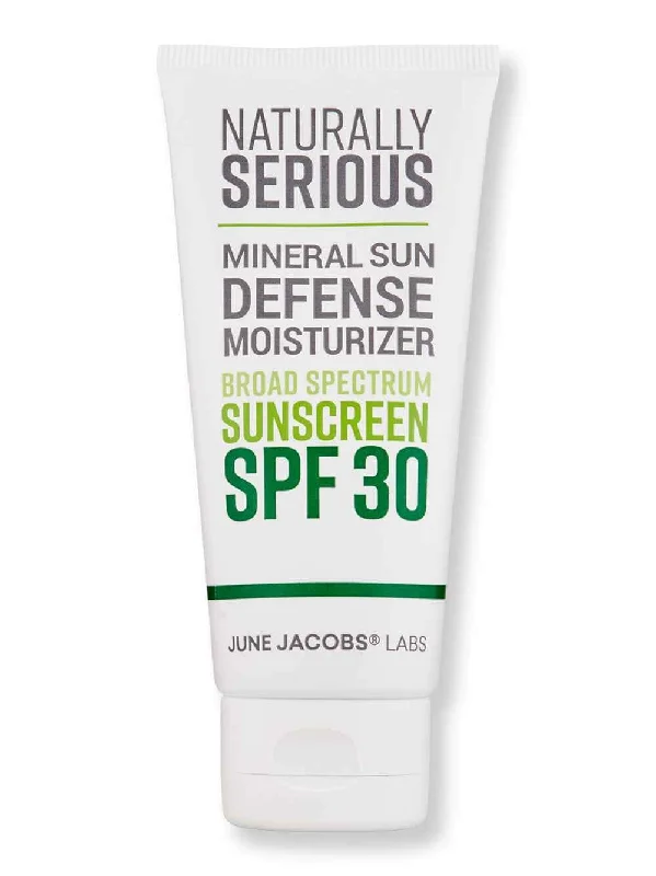 Naturally Serious Mineral Sun Defense Moisturizer Broad Spectrum SPF 30 1.7 oz