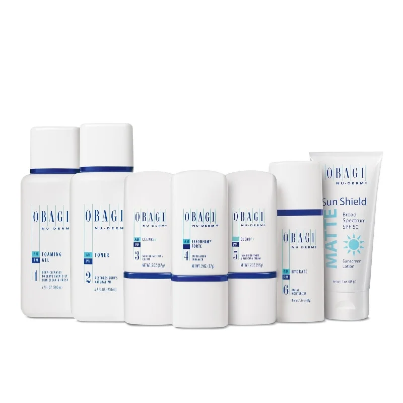 Obagi Nu-Derm® Fx System - Normal to Oily (7-piece set)