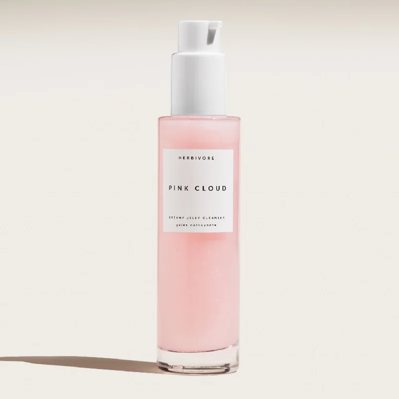 PINK CLOUD Rosewater + Tremella Creamy Jelly Cleanser