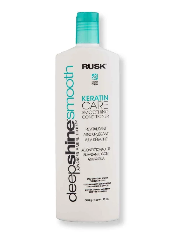 Rusk Deepshine Smooth Keratin Care Smoothing Conditioner 12 oz